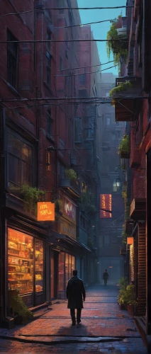 alleyway,alley,chinatown,world digital painting,china town,evening atmosphere,old linden alley,street scene,slum,slums,narrow street,alley cat,rescue alley,digital painting,dusk,blind alley,deli,neighborhood,the street,shanghai,Conceptual Art,Sci-Fi,Sci-Fi 12