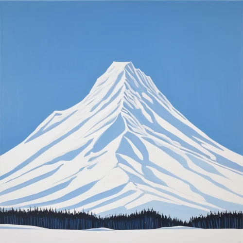 mitre peak,snow mountain,mount hood,snowy peaks,cascade mountain,snow mountains,camel peak,silvertip fir,snow slope,mountain,mt hood,mountain peak,gongga snow mountain,snow landscape,mountain slope,stratovolcano,mountain scene,mountains snow,snowy mountains,top mountain,Conceptual Art,Oil color,Oil Color 13