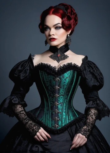 victorian lady,gothic fashion,victorian fashion,corset,victorian style,gothic dress,bodice,gothic woman,the victorian era,ball gown,gothic portrait,steampunk,gothic style,evening dress,celtic queen,victorian,miss circassian,overskirt,venetia,elizabeth i,Art,Classical Oil Painting,Classical Oil Painting 34