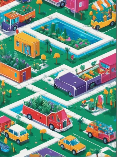 houses clipart,suburban,suburbs,playmat,street map,cities,the bus space,colorful city,street plan,vehicles,city blocks,parking place,parking lot,roads,automobiles,campground,jigsaw puzzle,houses,cars,car cemetery,Unique,3D,Isometric