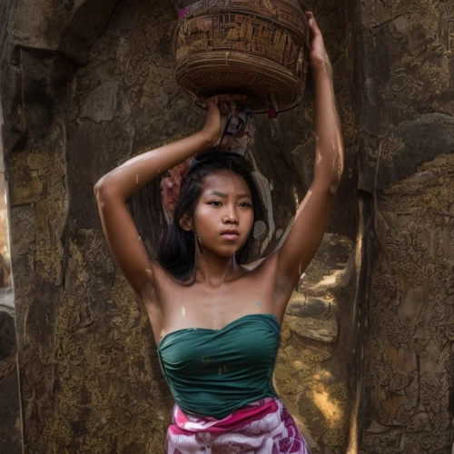 ubud,vietnamese woman,angkor,angkor wat temples,woman at the well,balinese,siem reap,fetching water,ethiopian girl,african woman,cambodia,asian woman,oriental girl,girl with cloth,bali,polynesian girl,asian girl,girl in a historic way,javanese,peruvian women,Common,Common,Photography