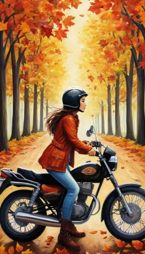 autumn background,motorcyclist,motorbike,motorcycle,autumn icon,motorcycling,motorcycles,autumn chores,motorcycle tours,motor-bike,motorcycle tour,biker,autumn theme,family motorcycle,autumn idyll,the autumn,autumn scenery,autumn frame,autumn day,autumn motive,Conceptual Art,Daily,Daily 34