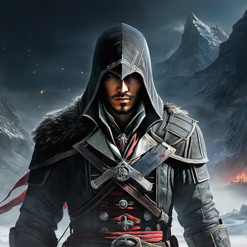 massively multiplayer online role-playing game,assassin,hooded man,assassins,templar,witcher,full hd wallpaper,android game,action-adventure game,background image,game illustration,winter sale,heroic fantasy,background images,game art,collectible card game,the game,french digital background,eternal snow,cg artwork,Conceptual Art,Daily,Daily 32