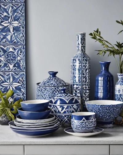 blue and white porcelain,moroccan pattern,blue and white china,white and blue china,spanish tile,majorelle blue,chinaware,earthenware,dinnerware set,tile kitchen,tableware,traditional patterns,stoneware,vintage dishes,dishware,scandinavian style,ethnic design,east indian pattern,serveware,japanese patterns,Illustration,Black and White,Black and White 24