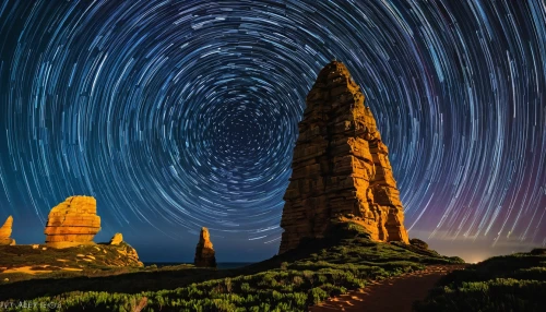 star trails,star trail,astronomy,the twelve apostles,starscape,stargate,arches national park,monument valley,astrophotography,ayersrock,twelve apostles,starry night,perseid,starry sky,cappadocia,united states national park,perseids,time spiral,celestial phenomenon,natural phenomenon,Conceptual Art,Daily,Daily 16