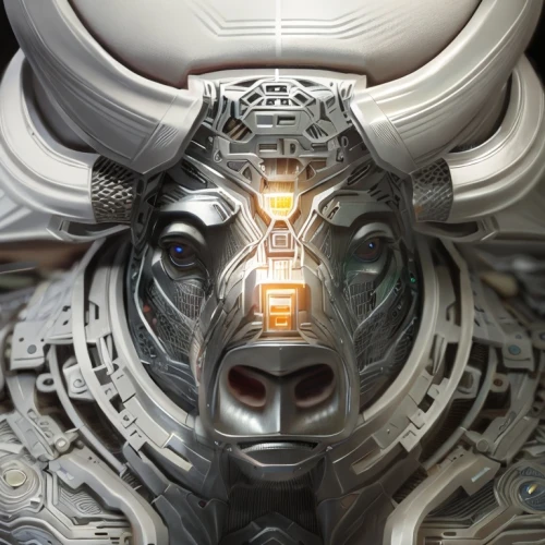 biomechanical,sci fiction illustration,cybernetics,robot eye,scifi,war machine,alien warrior,district 9,cyborg,sci fi,argus,lion capital,armored animal,kosmus,hubcap,mastiff,fractalius,detail shot,tribal bull,minotaur,Common,Common,Game