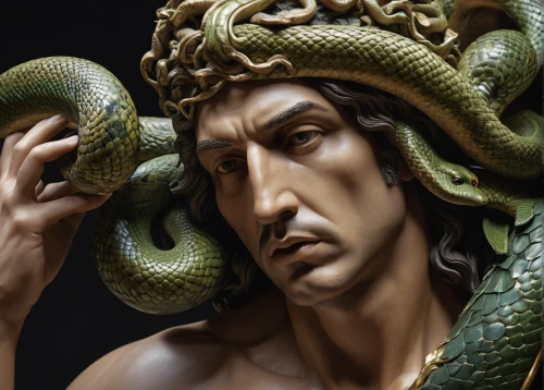 emperor snake,gorgon,serpent,asclepius,medusa,snake's head,medusa gorgon,snake charming,snake charmers,serpentes,green snake,pointed snake,snake,choke snake,reptilian,daemon,king cobra,snakebite,serpentine,rod of asclepius,Photography,General,Natural