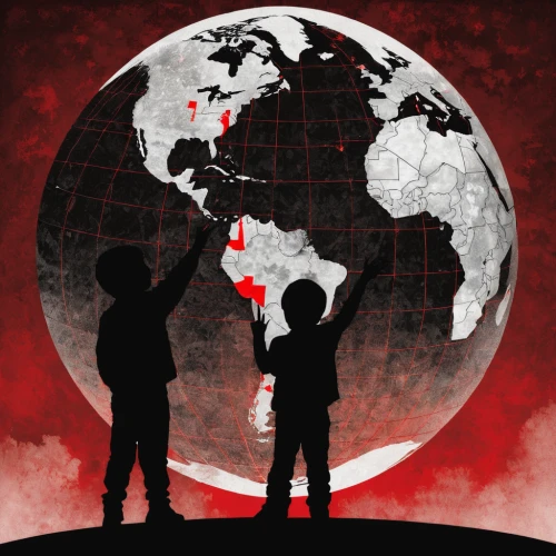 children of war,world children's day,the pandemic,global responsibility,the world,robinson projection,world war,globalisation,western debt and the handling,human rights,globalization,world,second world war,embrace the world,international red cross,violence against refugees,world aids day,around the globe,greed,children's background,Illustration,Black and White,Black and White 09