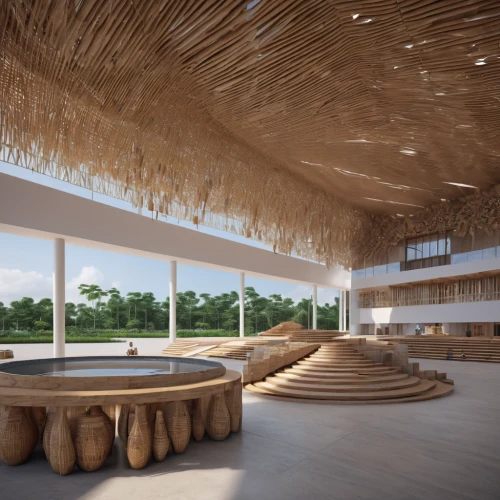timber house,archidaily,wooden roof,dunes house,wooden construction,school design,eco hotel,wooden beams,straw roofing,wood structure,eco-construction,coconut water bottling plant,3d rendering,wine barrels,wooden sauna,qasr azraq,laminated wood,daylighting,breakfast room,leisure facility,Photography,General,Natural