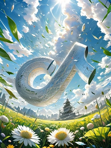g-clef,6d,gaia,96,flying snake,薄雲,spiral background,g5,g,mantra om,om,9,time spiral,a45,66,infinite,6,curlicue,serpent,spiral