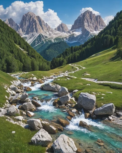 dolomiti,dolomites,bernese alps,landscape mountains alps,alpine region,the alps,südtirol,mountain landscape,south tyrol,val gardena,landscape background,mountainous landscape,the sesto dolomites,alps,high alps,mountain scene,east tyrol,swiss alps,glacier di verrà,mountain spring,Illustration,Retro,Retro 14