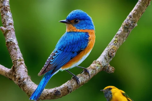 eastern bluebird,lazuli bunting,tickell's blue flycatcher,western bluebird,male bluebird,colorful birds,indigo bunting,bluebird perched,beautiful bird,blue bird,bluebird female,tanager,blue birds and blossom,bluebird,mountain bluebird,alcedo atthis,blue-capped motmot,blue parrot,perching bird,rufous,Illustration,Paper based,Paper Based 02