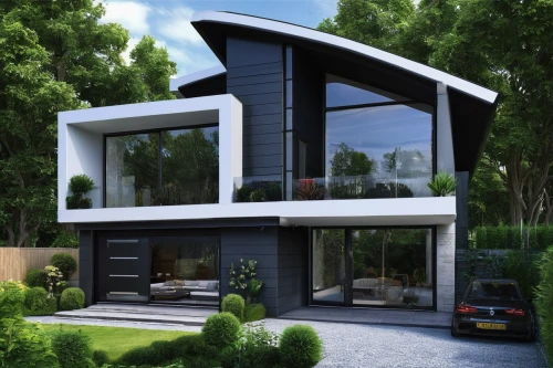 modern house,3d rendering,smart house,modern architecture,frame house,cubic house,inverted cottage,cube house,contemporary,dunes house,mid century house,landscape design sydney,smart home,folding roof,modern style,house shape,residential house,luxury property,landscape designers sydney,prefabricated buildings,Conceptual Art,Fantasy,Fantasy 30