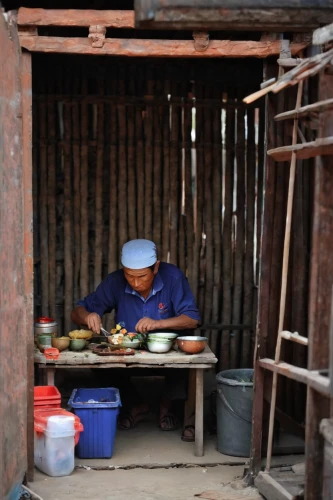 female worker,anhui cuisine,bún bò huế,laotian cuisine,anmatjere women,huaiyang cuisine,bánh cuốn,bánh tẻ,bánh da lợn,food preparation,girl in the kitchen,nepalese cuisine,vendors,bahian cuisine,tibetan food,cooking pot,fishmonger,bún riêu,basket weaver,vendor,Illustration,Paper based,Paper Based 23