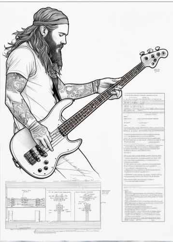 bass guitar,coloring page,the guitar,wireframe graphics,electric guitar,guitar,electric bass,slide guitar,bassist,guitar head,guitarist,guitar player,luthier,jazz bass,white paper,telecaster,guitars,guitar solo,guitar easel,music paper,Unique,Design,Blueprint