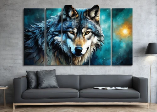 european wolf,howling wolf,constellation wolf,gray wolf,wolfdog,keeshond,wolves,malamute,northern inuit dog,swedish lapphund,saarloos wolfdog,two wolves,wolf,wall decor,wolf couple,alaskan malamute,finnish lapphund,eurasier,modern decor,canis lupus,Conceptual Art,Daily,Daily 32