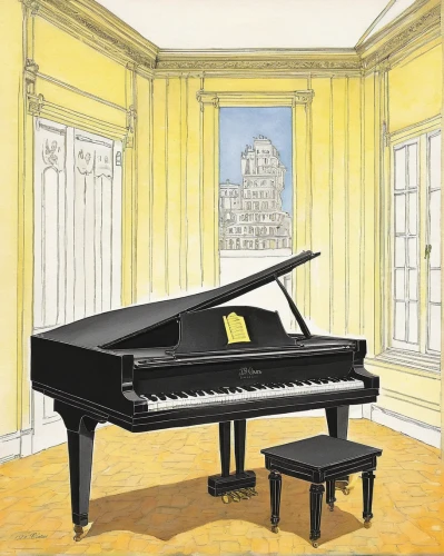 fortepiano,grand piano,steinway,concerto for piano,player piano,the piano,harpsichord,piano,play piano,piano keyboard,piano books,pianet,pianos,spinet,digital piano,pianist,piano player,piano notes,clavichord,keyboard instrument,Illustration,Black and White,Black and White 22