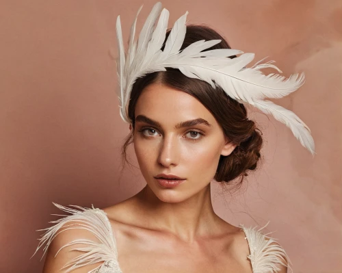 feather headdress,the hat of the woman,white fur hat,headdress,woman's hat,beautiful bonnet,headpiece,ostrich feather,prince of wales feathers,vanity fair,the hat-female,white swan,white feather,jane austen,swan feather,costume hat,women's hat,feather jewelry,pointed hat,ladies hat,Photography,Documentary Photography,Documentary Photography 35