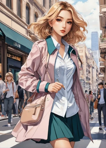 girl walking away,fashionable girl,woman shopping,fashion street,fashion vector,shopping street,woman walking,paris shops,shopping icon,a pedestrian,fashion girl,women clothes,french digital background,pedestrian,anime japanese clothing,game illustration,girl with speech bubble,women fashion,world digital painting,shopper,Photography,Fashion Photography,Fashion Photography 12