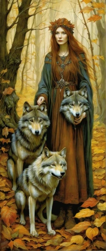 red riding hood,the mother and children,howling wolf,wolves,druids,mother with children,little red riding hood,shamanic,mother and children,biblical narrative characters,shamanism,carmelite order,carpathian shepherd dog,two wolves,shepherds,carpathian,fantasy picture,monks,sorceress,celebration of witches,Illustration,Realistic Fantasy,Realistic Fantasy 14