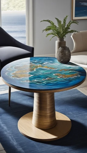 coffee table,conference room table,conference table,dining room table,danish furniture,end table,wooden table,orrery,dining table,turn-table,sofa tables,table and chair,beach furniture,table,blue sea shell pattern,card table,set table,round table,chair circle,poker table,Art,Artistic Painting,Artistic Painting 39