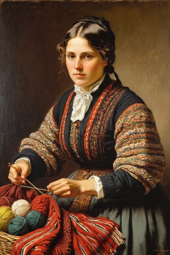 woman holding pie,knitting wool,knitting clothing,basket weaver,girl with bread-and-butter,knitting,girl with cloth,woman eating apple,basket maker,woman with ice-cream,knitting laundry,to knit,sock yarn,woman drinking coffee,basket weaving,seamstress,woman playing,woman hanging clothes,woman sitting,girl with cereal bowl,Illustration,American Style,American Style 07
