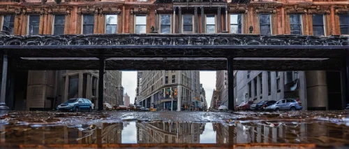 wall street,ny sewer,puddle,flatiron building,grand central terminal,flatiron,detroit,nyc,new york streets,ny,manhattan bridge,chicago theatre,5th avenue,manhattan,metropolis,grand central station,urban,midtown,chicago,reflecting pool,Conceptual Art,Daily,Daily 07