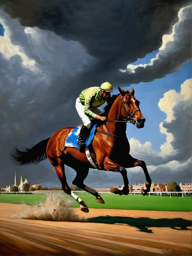 racehorse,gallop,galloping,steeplechase,horse racing,horse running,david bates,thoroughbred,gallops,jockey,horse race,horseman,painted horse,hare coursing,flat racing,man and horses,thoroughbred arabian,racing borders,arlington park,derby,Art,Artistic Painting,Artistic Painting 05