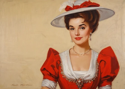 lady in red,victorian lady,jane austen,portrait of a woman,the hat of the woman,vintage female portrait,maraschino,red hat,barbara millicent roberts,dame blanche,man in red dress,the hat-female,mrs white,woman's hat,portrait of a girl,woman with ice-cream,margarite,young woman,elizabeth ii,debutante,Photography,Documentary Photography,Documentary Photography 09