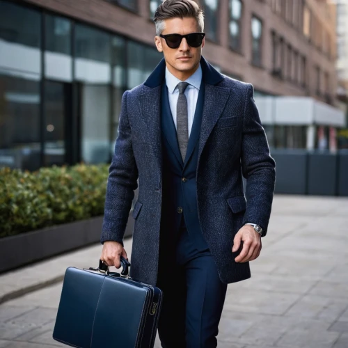 navy suit,men's suit,businessman,white-collar worker,overcoat,business bag,businessperson,black businessman,briefcase,suit trousers,business man,men clothes,woman in menswear,men's wear,business appointment,formal guy,man's fashion,executive,accountant,navy blue,Conceptual Art,Oil color,Oil Color 17