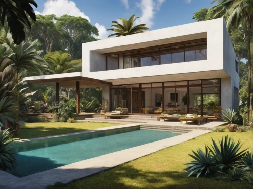 tropical house,holiday villa,modern house,luxury property,3d rendering,luxury home,florida home,tropical greens,dunes house,mid century house,beautiful home,bendemeer estates,landscape design sydney,pool house,rosewood,landscape designers sydney,contemporary,luxury real estate,home landscape,private house,Art,Classical Oil Painting,Classical Oil Painting 09
