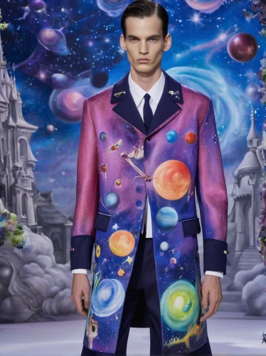 men's suit,suit of spades,space-suit,wedding suit,emperor of space,eleven,man's fashion,the suit,suit actor,astronomical,formal wear,outer space,suit trousers,astronomer,imperial coat,cosmic,the universe,scene cosmic,space suit,fashion designer,Illustration,Realistic Fantasy,Realistic Fantasy 02