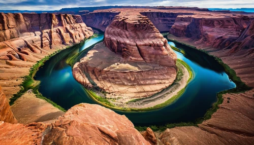 horseshoe bend,grand canyon,united states national park,glen canyon,horsheshoe bend,snake river,fairyland canyon,lake powell,canyon,big bend,rio grande river,landform,western united states,snake river lakes,guards of the canyon,arizona,landscapes beautiful,beautiful landscape,wonders of the world,gorge,Art,Classical Oil Painting,Classical Oil Painting 12