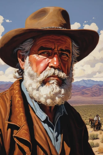 drover,american frontier,john day,man and horses,stagecoach,stetson,gunfighter,elderly man,pipe smoking,western,chief cook,sculptor ed elliott,shoemaker,advertising figure,abraham,david bates,mesquite flats,painting technique,western food,pensioner,Illustration,Paper based,Paper Based 01