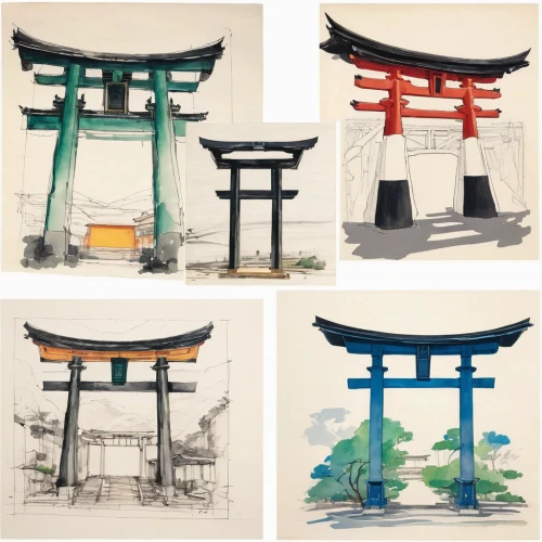 woodblock prints,cool woodblock images,japanese art,japanese paper lanterns,watercolors,watercolor tea set,woodblock printing,japanese architecture,asian architecture,japanese shrine,japanese icons,water colors,japanese background,structures,japanese lantern,japanese culture,watercolor baby items,chinese art,japanese wave paper,drawings,Unique,3D,Modern Sculpture