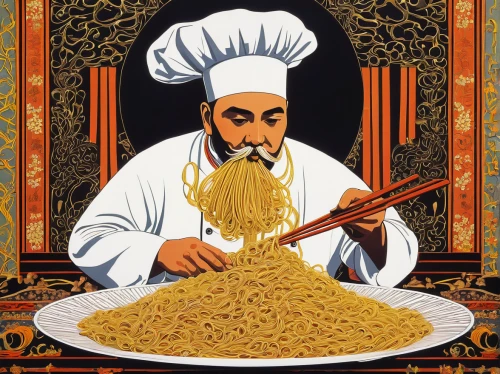 freekeh,zoroastrian novruz,basmati,kabsa,za'atar,orzo,bahraini gold,spiced rice,basmati rice,khorasan wheat,ras el hanout,semolina,iranian cuisine,pilaf,indomie,spice souk,curry powder,brown rice,garam masala,burji kalifa,Illustration,Retro,Retro 26