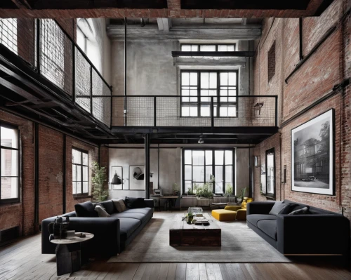 loft,the living room of a photographer,interior design,danish furniture,shared apartment,apartment lounge,modern decor,an apartment,industrial design,interiors,homes for sale in hoboken nj,penthouse apartment,contemporary decor,steel beams,wooden beams,interior modern design,warehouse,apartment,brick house,brownstone,Photography,Black and white photography,Black and White Photography 07