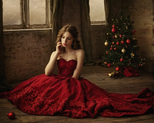 red gown,man in red dress,lady in red,girl in red dress,red gift,christmas woman,the occasion of christmas,christmas gold and red deco,evening dress,christmas scent,red bow,brunette with gift,christmas girl,christmas messenger,red shoes,romantic portrait,red ribbon,girl in a long dress,christmas pin up girl,pin up christmas girl,Photography,Artistic Photography,Artistic Photography 14