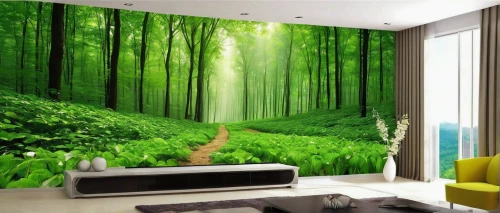 intensely green hornbeam wallpaper,green forest,bamboo curtain,forest background,wall decoration,room divider,bamboo forest,3d background,coniferous forest,forest landscape,nursery decoration,wall decor,green living,modern decor,green wallpaper,fir forest,green landscape,greenforest,interior decoration,mixed forest,Illustration,Japanese style,Japanese Style 09