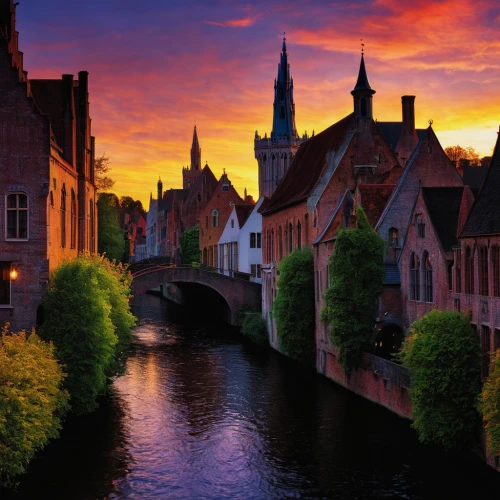 bruges,alsace,colmar,netherlands,the netherlands,muenster,holland,belgium,city moat,city of münster,colmar city,edam,lübeck,delft,ulm,münsterland,bremen,northern germany,thun,strasbourg,Illustration,American Style,American Style 01