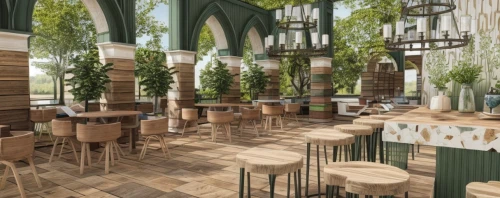 piano bar,restaurant bern,beer tables,breakfast room,seating area,a restaurant,beer garden,3d rendering,bar stools,wine bar,paris cafe,bistro,crown render,dining room,restaurant,patterned wood decoration,render,event venue,patio,unique bar,Common,Common,Natural