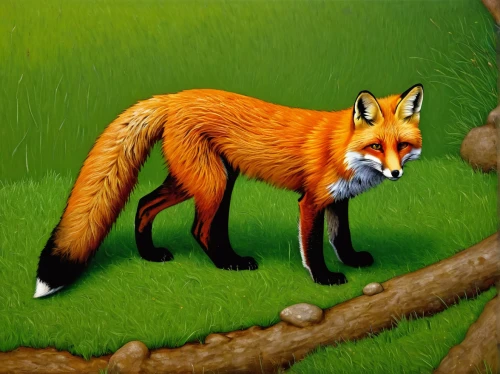 garden-fox tail,vulpes vulpes,a fox,fox,red fox,redfox,little fox,cute fox,south american gray fox,adorable fox,child fox,fox stacked animals,ring-tailed,fox in the rain,fox hunting,patagonian fox,grey fox,ox,swift fox,fauna,Art,Artistic Painting,Artistic Painting 30