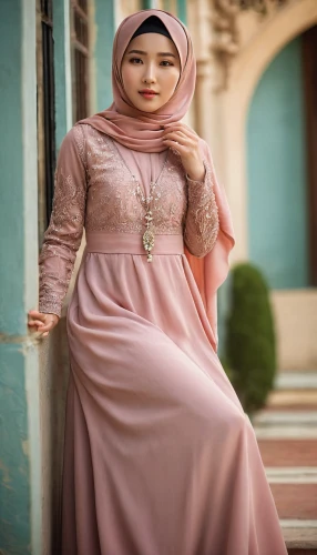 pink large,islamic girl,dusky pink,hijaber,abaya,natural pink,muslim woman,muslima,hijab,vintage dress,jilbab,light pink,pink city,muslim background,women clothes,gold-pink earthy colors,eid,wedding photography,pink and brown,dark pink in colour,Photography,General,Cinematic