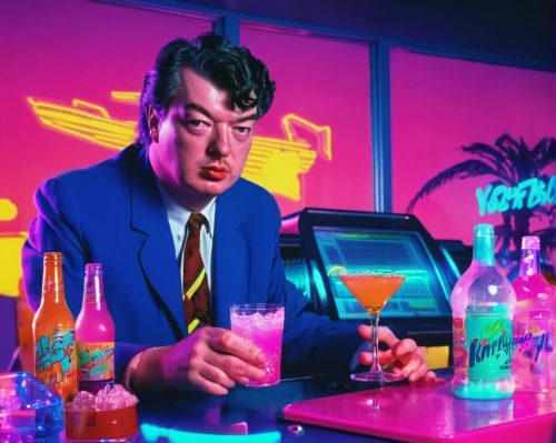 neon cocktails,neon drinks,neon light drinks,80s,fruitcocktail,cocktail,cocktails,neon tea,pink gin,neon human resources,uv,zebru,magenta,maraschino,vapor,soda,barman,neon coffee,1980s,bacardi cocktail,Conceptual Art,Sci-Fi,Sci-Fi 28