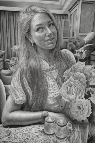 charcoal drawing,pencil drawing,graphite,caricaturist,caricature,pencil drawings,charcoal pencil,grayscale,black and white photo,pencil art,dhabi,woman at cafe,photo painting,high tea,coffee tea drawing,tea art,flower painting,coloring page,henna frame,coloring picture,Art sketch,Art sketch,Ultra Realistic