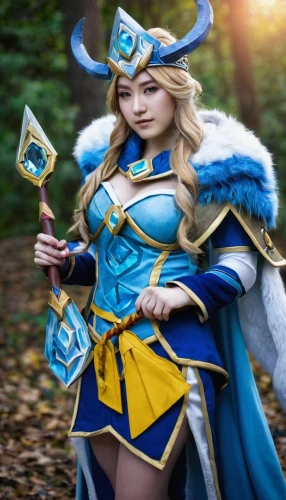 nami,blue enchantress,summoner,mara,elza,monsoon banner,eufiliya,cosplay image,winterblueher,female warrior,lux,dane axe,cassiopeia,paladin,paysandisia archon,ora,show off aurora,sorceress,fantasy warrior,cosplay,Art,Classical Oil Painting,Classical Oil Painting 28