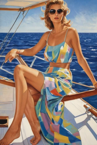 girl on the boat,sailing,sailing-boat,yacht racing,at sea,sailing boat,boats and boating--equipment and supplies,sailing blue yellow,on a yacht,sailboat,sailing yacht,sail boat,keelboat,boat operator,sailer,sail,multihull,boating,sails,seafaring,Illustration,Vector,Vector 07