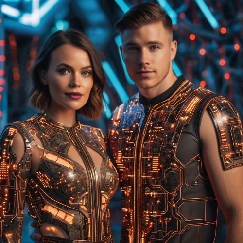 latex clothing,gladiators,wearables,armour,valerian,cybernetics,futuristic,circuitry,harnesses,lost in space,couple goal,scifi,passengers,space-suit,armor,golden ritriver and vorderman dark,sci fi,gold foil 2020,sience fiction,harnessed,Photography,General,Sci-Fi