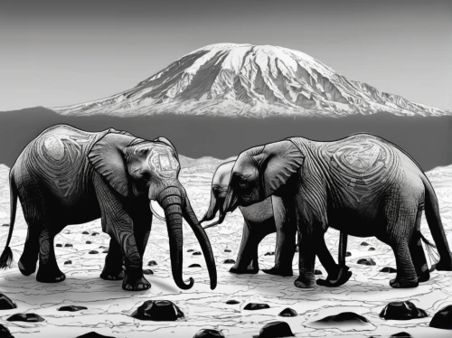 african elephants,elephants,cartoon elephants,elephants and mammoths,elephant herd,african elephant,elephantine,elephant tusks,elephant line art,mount kilimanjaro,tsavo,mandala elephant,pachyderm,elephant camp,blackandwhitephotography,serengeti,african bush elephant,wildlife,kilimanjaro,monochrome photography,Illustration,Black and White,Black and White 11