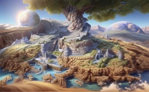 cartoon video game background,floating islands,floating island,fantasy landscape,mushroom island,an island far away landscape,bird kingdom,3d fantasy,aeolian landform,skylander giants,mountainous landforms,skylanders,northrend,mountain world,virtual landscape,fairy world,fantasy world,druid grove,mushroom landscape,bird bird kingdom